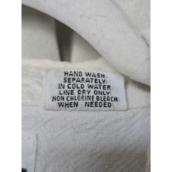 90's Vintage Button Up Vest Sz M Paisley Crochet Plaid Patchwork Boho Hippie - Picture 4 of 6